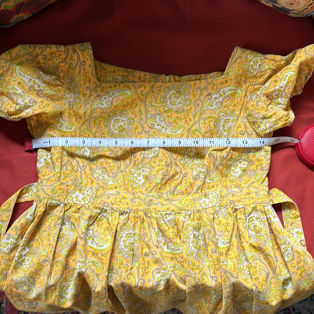 Vintage 70s Handmade Babydoll Dress XS - Picture 6 of 9